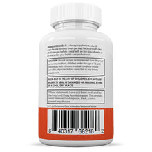 Load image into Gallery viewer, Suggested use and warnings of Rapid Fit Keto ACV Max Pills 1675MG