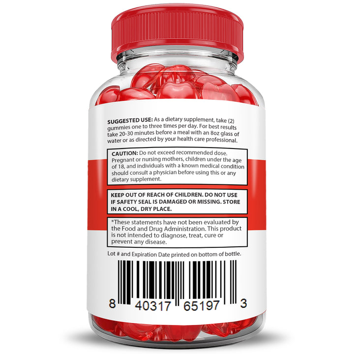 Suggested use of Rapid Lean Keto ACV Gummies Extreme 2000mg