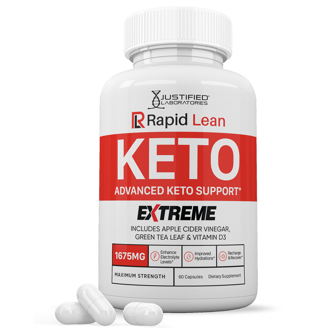 1 bottle of Rapid Lean Keto ACV Extreme Pills 1675MG