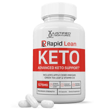 Cargar imagen en el visor de la Galería, 1 bottle of Rapid Lean Keto ACV Pills 1275MG
