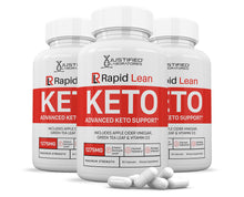 Carica l&#39;immagine nel visualizzatore di Gallery, 3 Bottles of Rapid Lean Keto ACV Pills 1275MG
