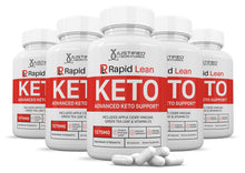 Cargar imagen en el visor de la Galería, 5 Bottles of Rapid Lean Keto ACV Pills 1275MG
