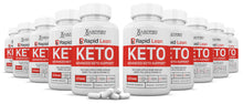 Carica l&#39;immagine nel visualizzatore di Gallery, 10 Bottles of Rapid Lean Keto ACV Pills 1275MG
