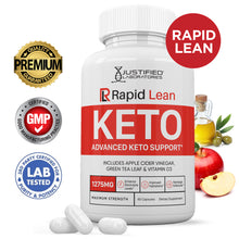 Carica l&#39;immagine nel visualizzatore di Gallery, Rapid Lean Keto ACV Pills 1275MG