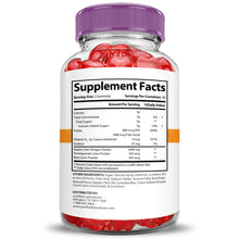 Cargar imagen en el visor de la Galería, Supplement  Facts of Rapid Ripped Keto ACV Gummies Extreme 2000mg