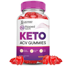 Load image into Gallery viewer, 1 bottle Ripped Results Keto ACV Gummies 1000MG