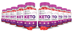 10 bottles Ripped Results Keto ACV Gummies 1000MG