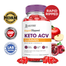 Load image into Gallery viewer, Rapid Ripped Keto ACV Gummies 1000MG