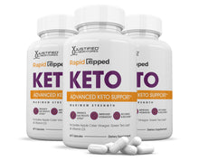 Load image into Gallery viewer, 3 Bottle of Rapid Ripped Keto ACV Pills 1275MG