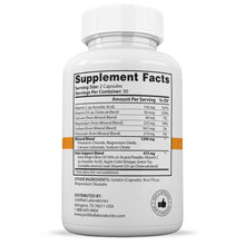 Cargar imagen en el visor de la Galería, Supplement Facts of Rapid Ripped Keto ACV Extreme Pills 1675MG