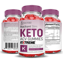 Load image into Gallery viewer, 2 x Stronger Radiant Slim Keto ACV Gummies Extreme 2000mg