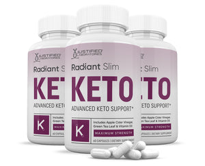 Radiant Slim Keto ACV Pills 1275MG