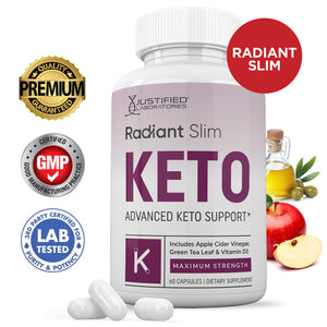 Radiant Slim Keto ACV Pills 1275MG
