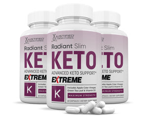 Radiant Slim Keto ACV Extreme Pills 1675MG