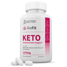 Cargar imagen en el visor de la Galería, 1 bottle of ReFit Keto ACV Pills 1275MG