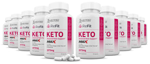 10 bottles of ReFit Keto ACV Max Pills 1675MG