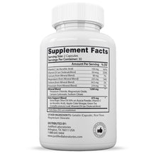 Load image into Gallery viewer, Supplement Facts of ReFit Keto ACV Max Pills 1675MG