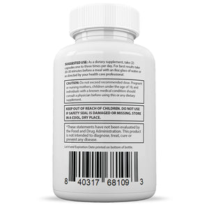 Suggested Use and warnings of ReFit Keto ACV Max Pills 1675MG