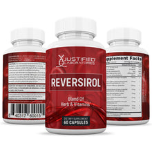 Load image into Gallery viewer, All sides of Reversirol Premium Formula 688MG