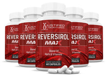 Load image into Gallery viewer, 5 bottles of Reversirol Max Advanced Formula 1295MG