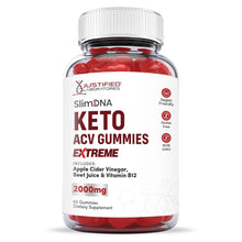 Load image into Gallery viewer, Front facing image of 2 x Stronger Slim DNA Keto ACV Gummies Extreme 2000mg