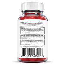 Cargar imagen en el visor de la Galería, Suggested Use and Warnings of 2 x Stronger Slim DNA Keto ACV Gummies Extreme 2000mg