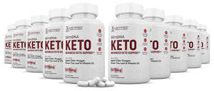 10 bottles of Slim DNA Keto ACV Pills 1275MG