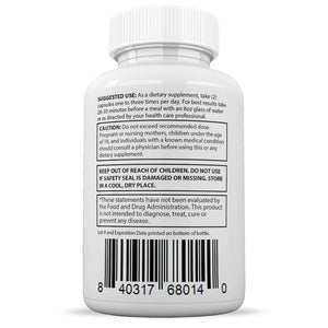Suggested Use and warnings of Slim DNA Keto ACV Pills 1275MG