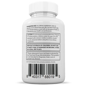 Suggested Use and warnings of Slim DNA Keto ACV Max Pills 1675MG