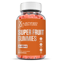 Load image into Gallery viewer, Front facing image of  Superfruit Gummies 448MG