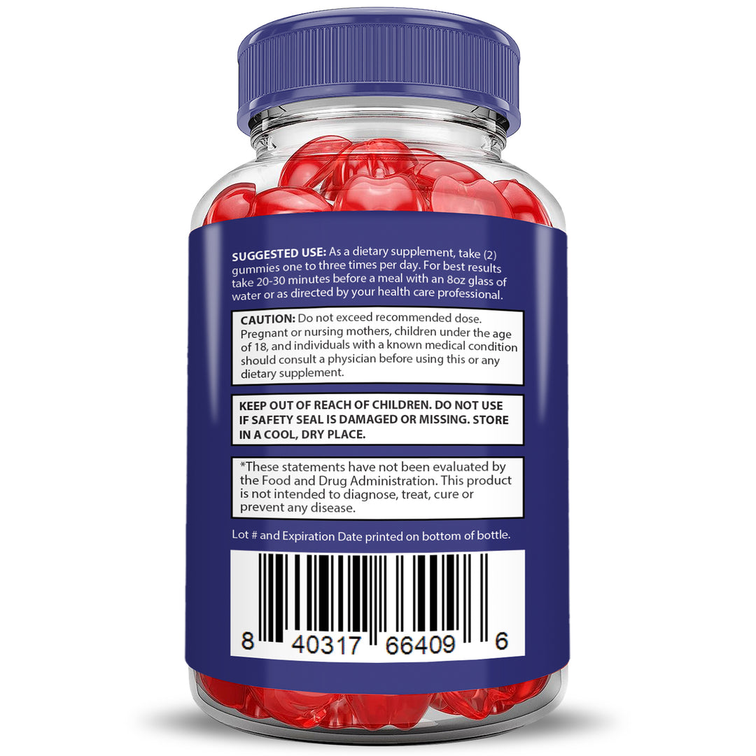 2 x Stronger Slim Fusion Keto ACV Gummies Extreme 2000mg