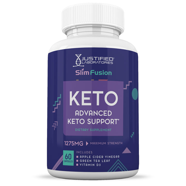 Front of Slim Fusion Keto ACV Pills 1275MG