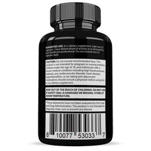 Afbeelding in Gallery-weergave laden, Suggested use and warning of Savage Grow Men’s Health Supplement 1484mg