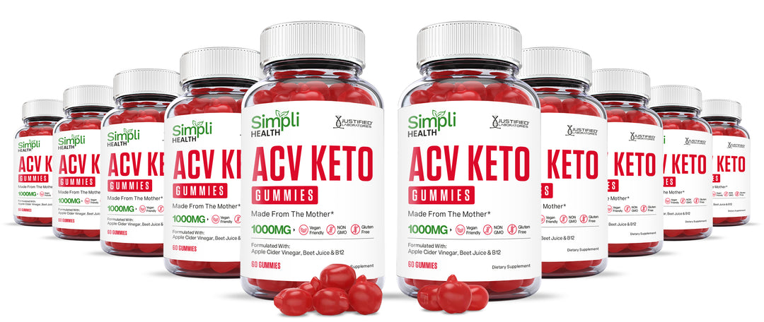 10 bottles Simpli Health Keto ACV Gummies