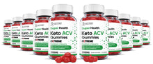 Cargar imagen en el visor de la Galería, 10 bottles of 2 x Stronger Extreme Super Health Keto ACV Gummies 2000mg