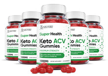 Cargar imagen en el visor de la Galería, 5 bottles of Super Health Keto ACV Gummies
