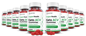 10 bottles of Super Health Keto ACV Gummies