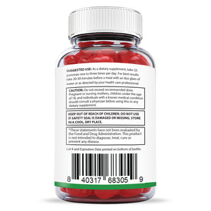 Suggested use and warning of  Super Health Keto ACV Gummies