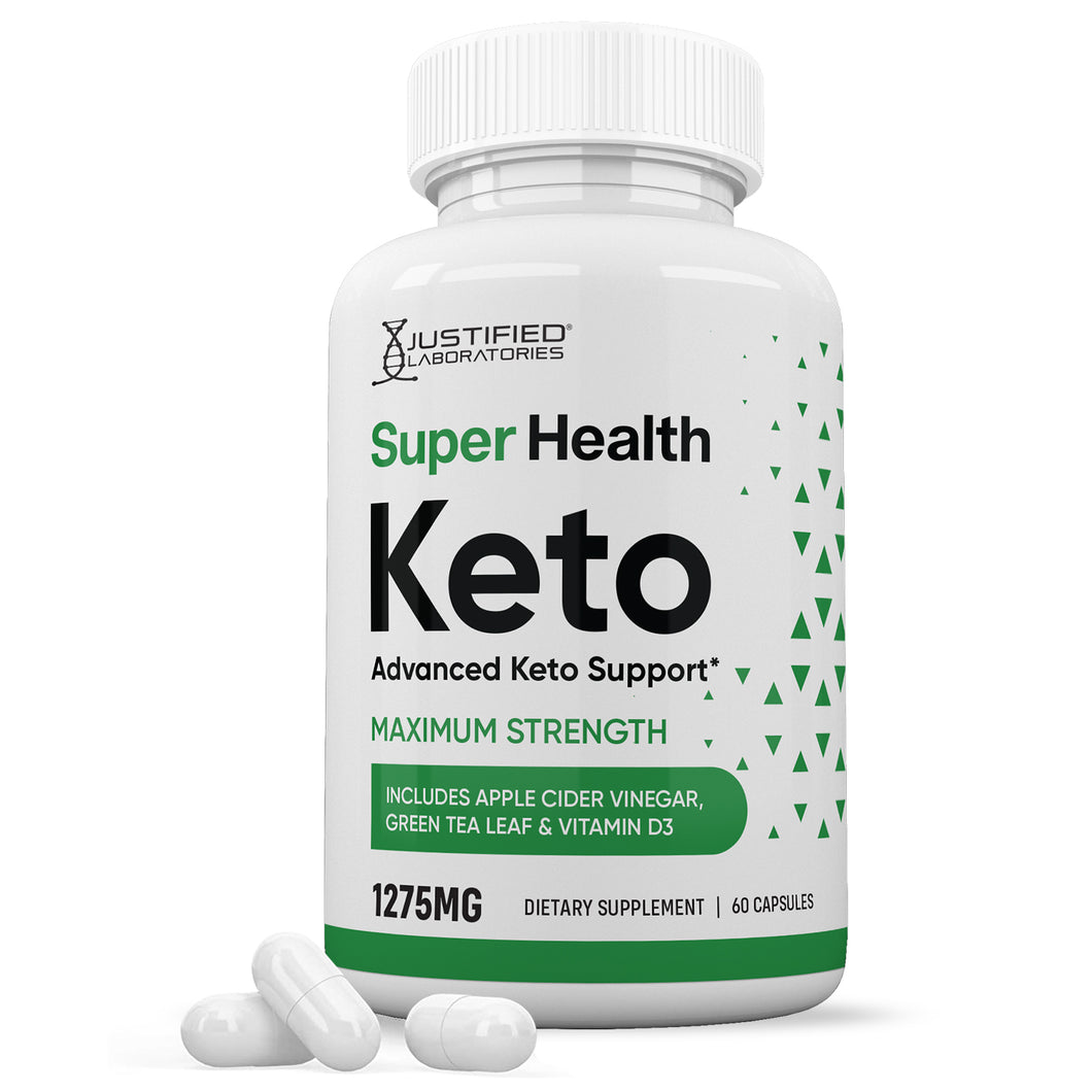 1 bottle of Super Health Keto ACV Pills 1275MG