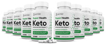 Cargar imagen en el visor de la Galería, 10 bottles of Super Health Keto ACV Pills 1275MG