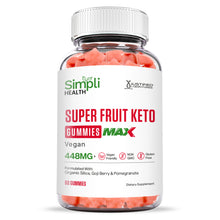 Load image into Gallery viewer, front facing of Simpli Health Keto Max Gummies