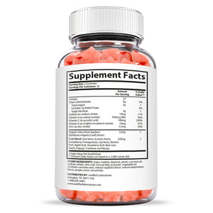 supplement facts of Simpli Health Keto Max Gummies