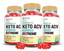 Load image into Gallery viewer, 3 bottles of 2 x Stronger Extreme Speedy Keto ACV Gummies 2000mg