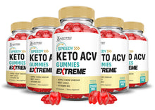 Load image into Gallery viewer, 5 bottles of 2 x Stronger Extreme Speedy Keto ACV Gummies 2000mg