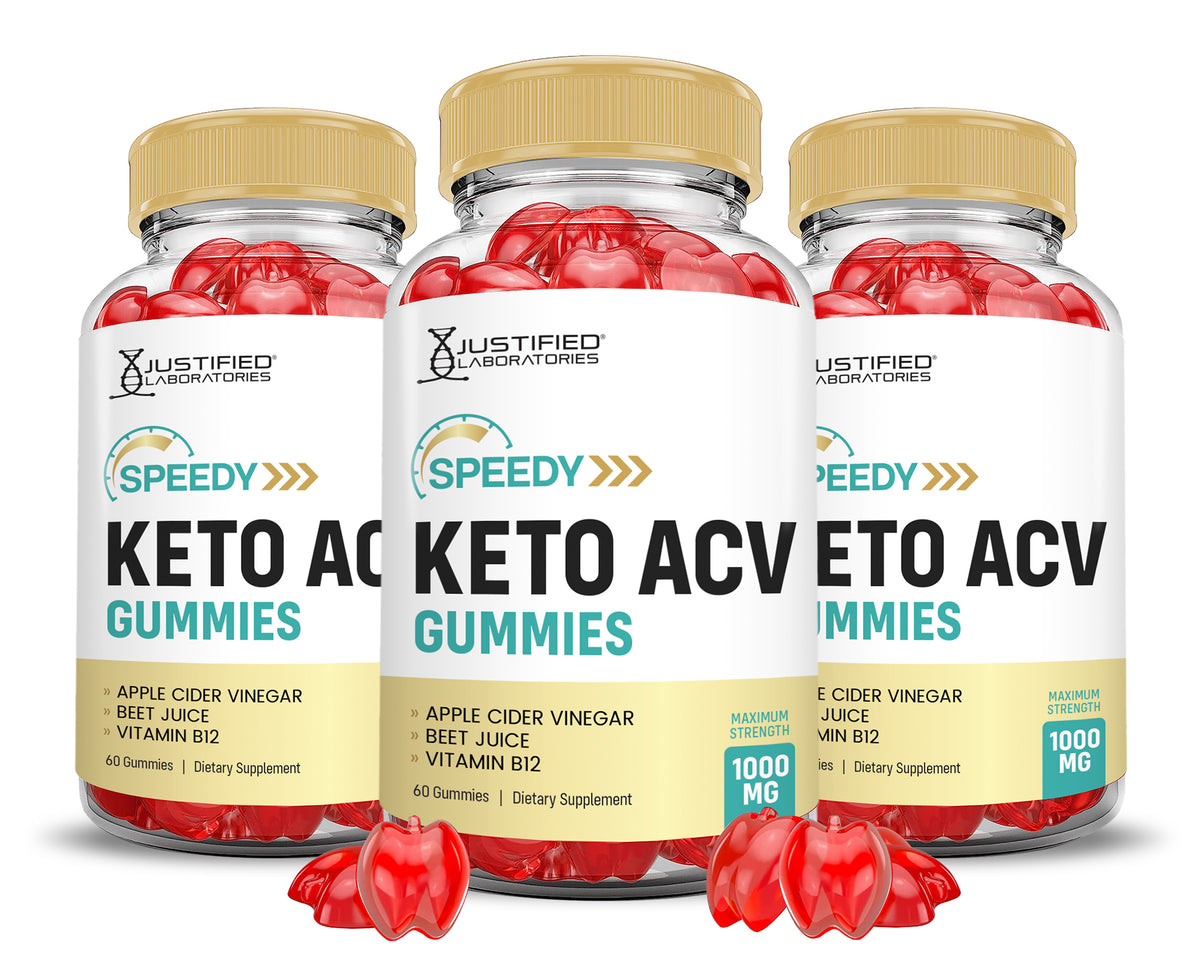 Speedy Keto ACV Gummies 1000MG – Justified Laboratories