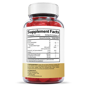 supplement facts of Speedy Keto ACV Gummies