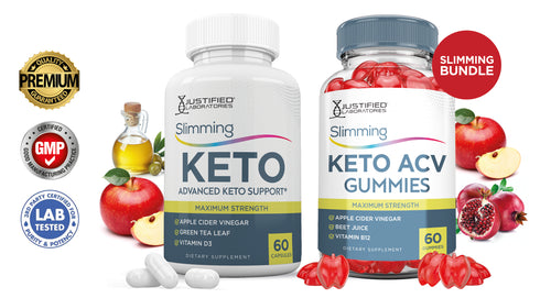 Slimming Keto ACV Gummies + Pills Bundle