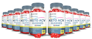 10 bottles of 2 x Stronger Slimming Keto ACV Keto ACV Gummies Extreme 2000mg