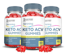Cargar imagen en el visor de la Galería, 3 bottles Slimming Keto ACV Keto ACV Gummies 1000MG
