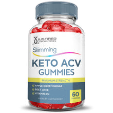 Cargar imagen en el visor de la Galería, 1 bottle of Slimming Keto ACV Gummies